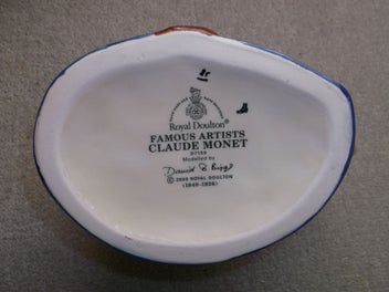 Listing 10 of 11 for Royal Doulton Claude Monet Large size Toby jug