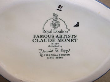 Listing 11 of 11 for Royal Doulton Claude Monet Large size Toby jug
