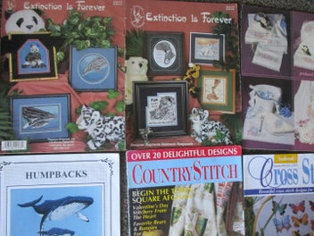 Listing 2 of 19 for "A LARGE Collection of Cross stitch Patterns & Books!"~ You get the ALL!