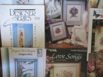 Listing 4 of 19 for "A LARGE Collection of Cross stitch Patterns & Books!"~ You get the ALL!