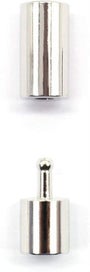Listing 4 of 5 for 20 PCS Cord End Caps for Jewelry Making, Push Clasps for Leather Rope Neckl