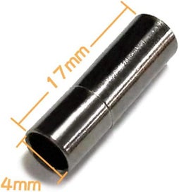 Listing 2 of 6 for 20 PCS Cord End Caps for Jewelry Making, Push Clasps for Leather Rope Neckl
