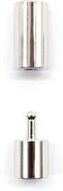 Listing 4 of 6 for 20 PCS Cord End Caps for Jewelry Making, Push Clasps for Leather Rope Neckl