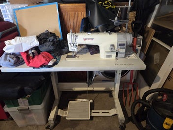Listing 1 of 3 for Singer industrial sewing machine