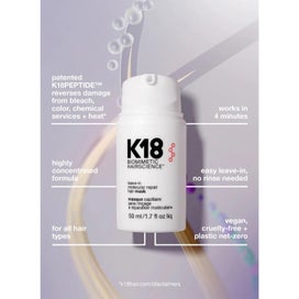 Listing 3 of 4 for K18 LEAVE-IN MOLECULAR REPAIR MASK 50ML