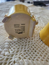 Listing 7 of 11 for BRISTOL CHINA AMBERONE vintage cups and saucer set.