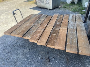 Listing 8 of 20 for 18.56 LM 200x55/50mm Ancient Swamp Kauri Timber Boards