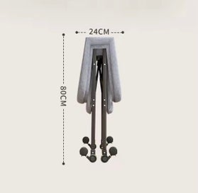 Listing 10 of 13 for Luna Portable Compact Folding Baby Bassinet with Canopy and Locking Wheels