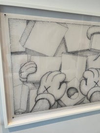 Listing 2 of 14 for Authentic KAWS Original Silkscreen Print - Paris, LA Magazine 2010 AFTERPAY
