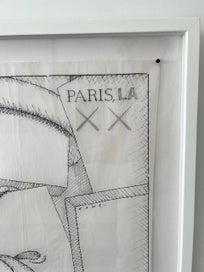 Listing 6 of 14 for Authentic KAWS Original Silkscreen Print - Paris, LA Magazine 2010 AFTERPAY