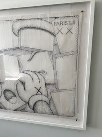 Listing 8 of 14 for Authentic KAWS Original Silkscreen Print - Paris, LA Magazine 2010 AFTERPAY