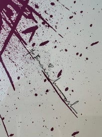 Listing 7 of 12 for Authentic MR BRAINWASH ''Heart Splash'' Original Hand Finish Framed Print 2010