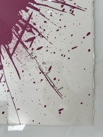 Listing 9 of 12 for Authentic MR BRAINWASH ''Heart Splash'' Original Hand Finish Framed Print 2010