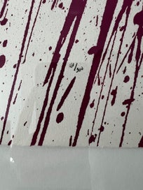 Listing 10 of 12 for Authentic MR BRAINWASH ''Heart Splash'' Original Hand Finish Framed Print 2010