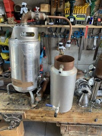 Listing 12 of 19 for Alcohol distilling, Pot Still, Column Still, with Thumper