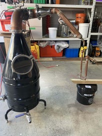 Listing 9 of 19 for Alcohol distilling, Pot Still, Column Still, with Thumper