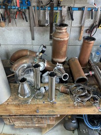 Listing 19 of 19 for Alcohol distilling, Pot Still, Column Still, with Thumper