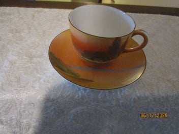 Listing 2 of 3 for Old Noritake Coffee Cup and Saucer