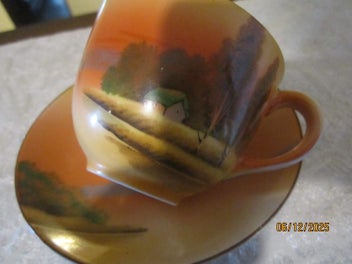 Listing 3 of 3 for Old Noritake Coffee Cup and Saucer