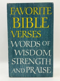 Listing 2 of 2 for Favorite Bible Verses: Words of Wisdom, Strength and Praise by Kitty McDonald...