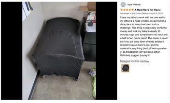 Listing 4 of 10 for Blackout Cover for Pack N Play - Crib Blackout Cover Tent