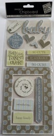 Listing 1 of 1 for ME & MY BIG IDEAS - BABY BOY STICKER EMBELLISHMENTS