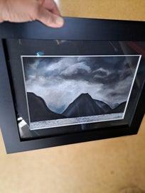 Listing 2 of 3 for Milford Sound pastel by local Christchurch artist (framed)