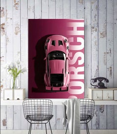 Listing 1 of 2 for Framed $1 RESERVE 1 Panel Canvas Print - Porsche 911