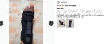 Listing 11 of 12 for Plantar Fasciitis Night Splint NZ Clearance