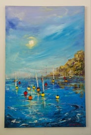 Listing 1 of 1 for Good Vibes, acrylic painting