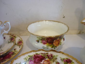 Listing 6 of 8 for ROYAL ALBERT OLD COUNTRY ROSE COFFEE SET 10 PIECE SET