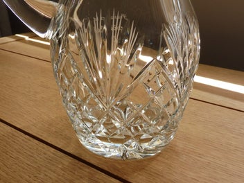 Listing 3 of 5 for ? Waterford crystal water jug with inscription