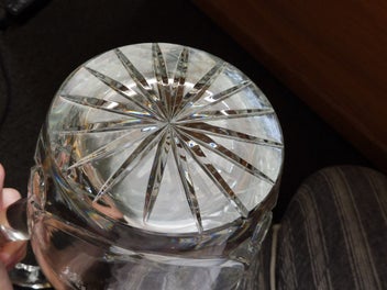 Listing 5 of 5 for ? Waterford crystal water jug with inscription