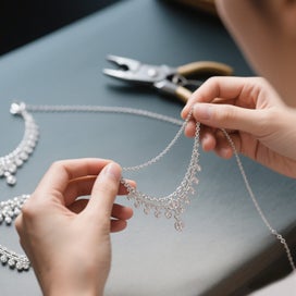 Listing 6 of 6 for 78.7 Feet 10 Rolls Stainless Steel Necklace Chains Bulk for Jewelry Making,