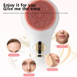 Listing 8 of 9 for Facial Cleansing Brush, Battery Operated Electric Facial Cleanser Brush Fac