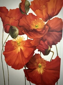 Listing 4 of 10 for Nola Weber - original art. Orange Glow