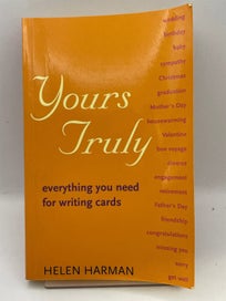 Listing 2 of 2 for Yours Truly: Everything You Need for Writing Cards by Helen Harman