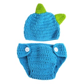 Listing 2 of 9 for Newborn Crochet Knitted Outfit Toddler Baby Cute Photography Clothing Kids