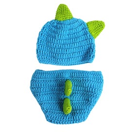 Listing 6 of 9 for Newborn Crochet Knitted Outfit Toddler Baby Cute Photography Clothing Kids