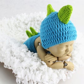 Listing 9 of 9 for Newborn Crochet Knitted Outfit Toddler Baby Cute Photography Clothing Kids