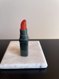 Listing 8 of 14 for Lipstick sculpture carved in jade and fibre optic