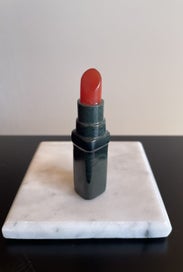 Listing 9 of 14 for Lipstick sculpture carved in jade and fibre optic