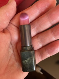 Listing 7 of 11 for Lipstick sculpture carved in jade, Hematite and fibre optic