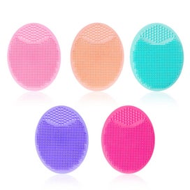 Listing 4 of 4 for Face Scrubber Soft Silicone Facial Cleansing Brush Pore Blackhead Removing