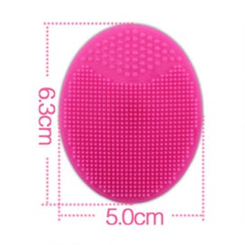 Listing 2 of 4 for Face Scrubber Soft Silicone Facial Cleansing Brush Pore Blackhead Removing