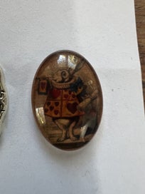 Listing 6 of 7 for Alice in wonderland + forget me not Pendants