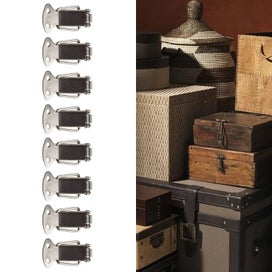 Listing 3 of 10 for 4-8 Pcs Stainless Steel Toggle Latch Catch Clamp Spring Loading Case Buckle