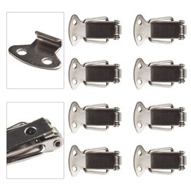 Listing 7 of 10 for 4-8 Pcs Stainless Steel Toggle Latch Catch Clamp Spring Loading Case Buckle