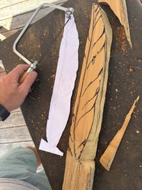 Listing 7 of 10 for Kahikatea Kotuku Feather (White Heron) Reclaimed NZ Native