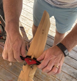 Listing 8 of 10 for Kahikatea Kotuku Feather (White Heron) Reclaimed NZ Native